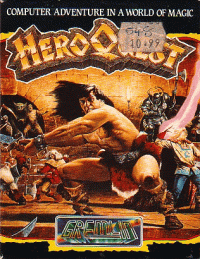 Hero Quest ZX Spectrum US box art